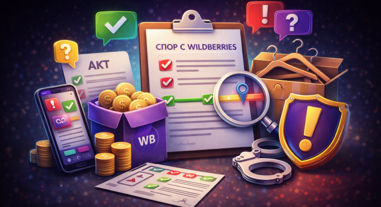 13.4.5 - Как вести спор по потерям, подменам, приемке и удержаниям на Wildberries